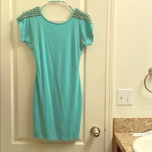 Blue/teal dress
